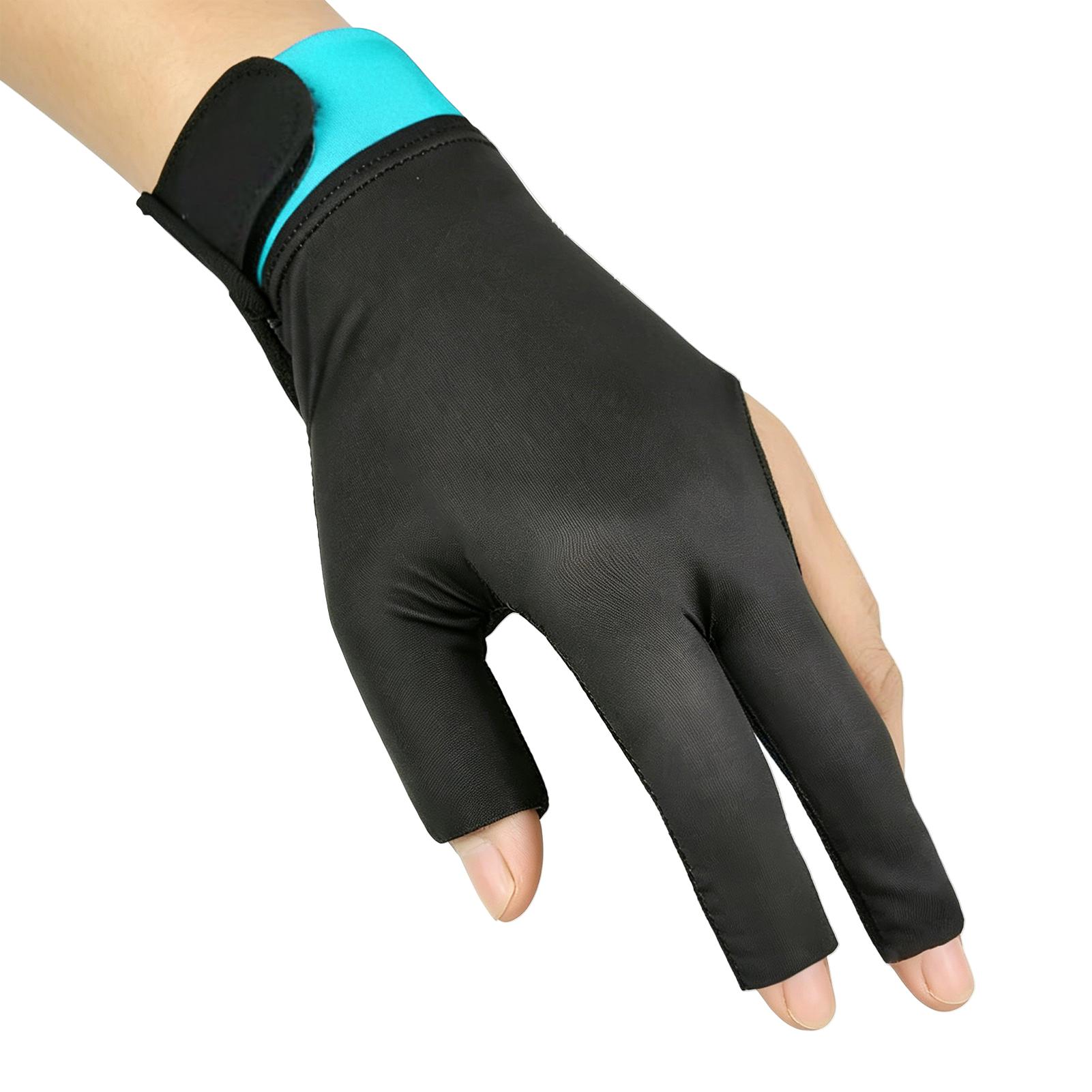 Women Accessories For Hand - プールグローブ 左手用 3本指 左手用 速乾性 ビリヤードアクセサリー
