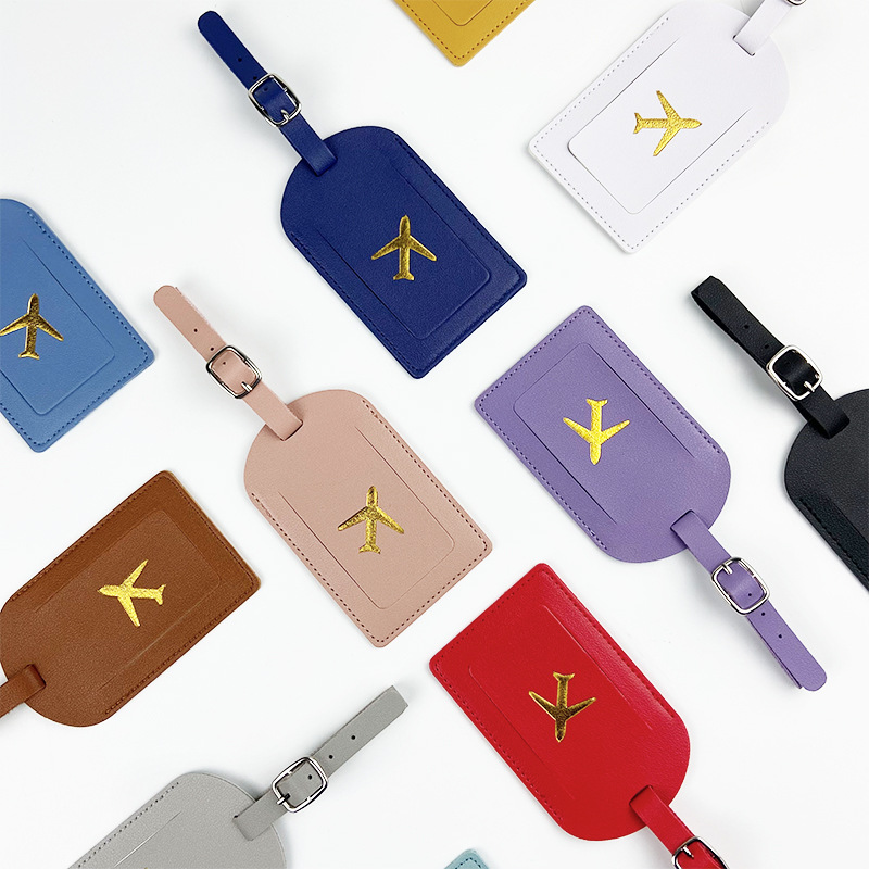 Women Accessories Name - 男性と女性のためのカラフルな合成皮革の荷物タグ,名前のカード,トラベルバッグ