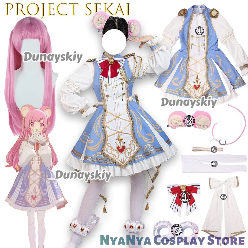 Women'S Accessories For Suit - オトリ・エムコスプレゲーム PJSK ロリータドレススーツ ハロウィン制服 カスタムメイドアクセサリーコレクション かわいいロリータ・ドゥナイスキー@@