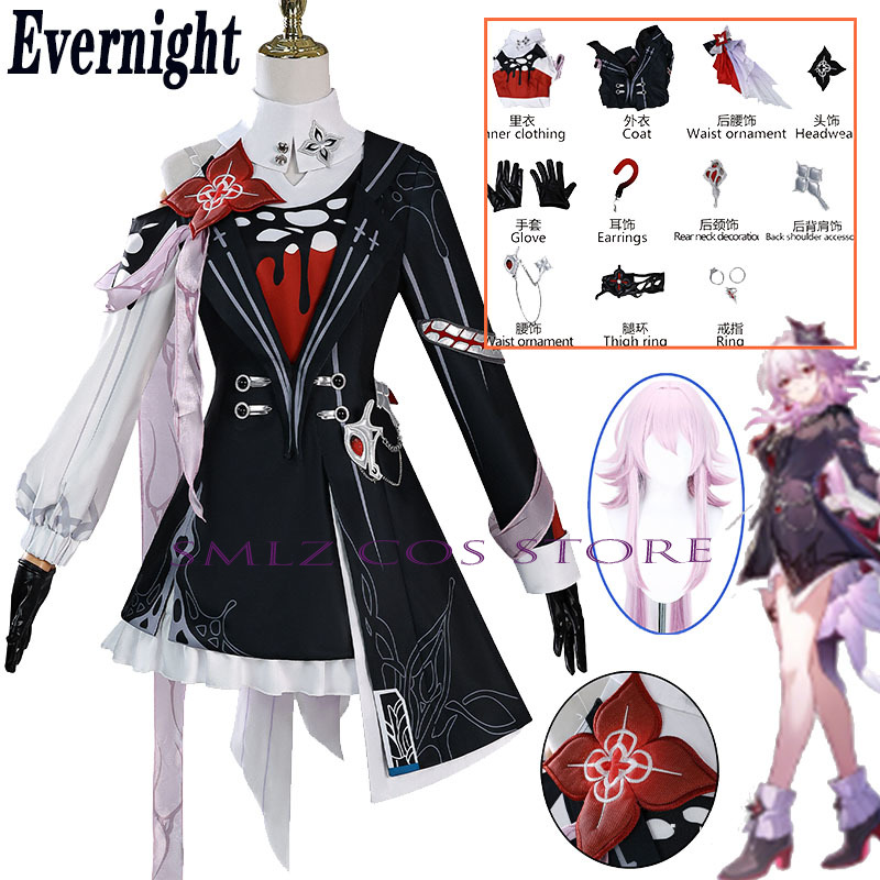 Women Accessories Products - Newly Evernight コスプレ Honkai: スターレール 3