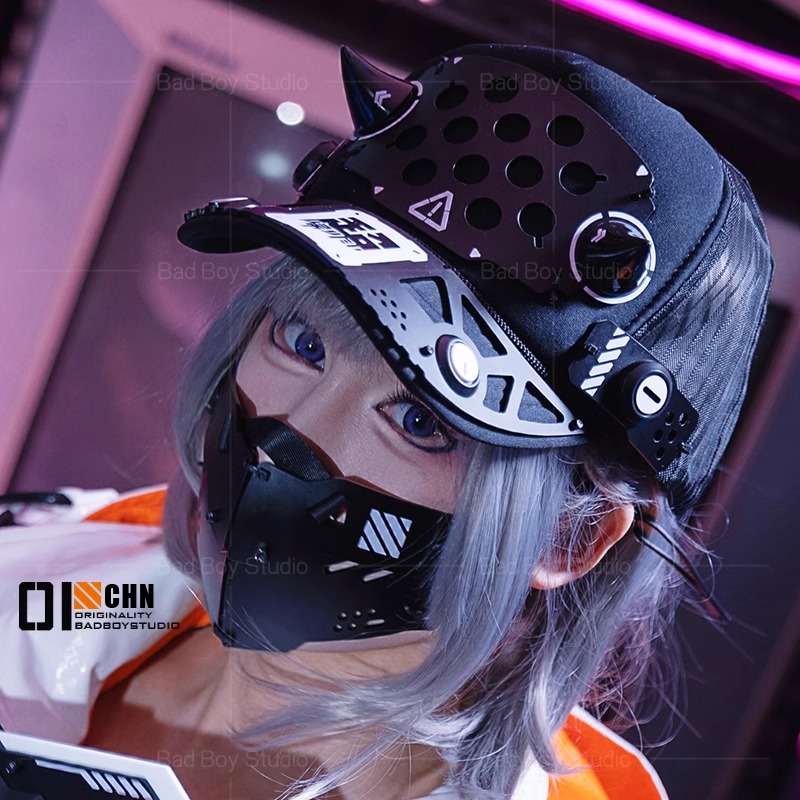Women Accessories For Hand - 2025年ゲーム サイバーパンク コスプレマスク アクセサリー 女性用 SF