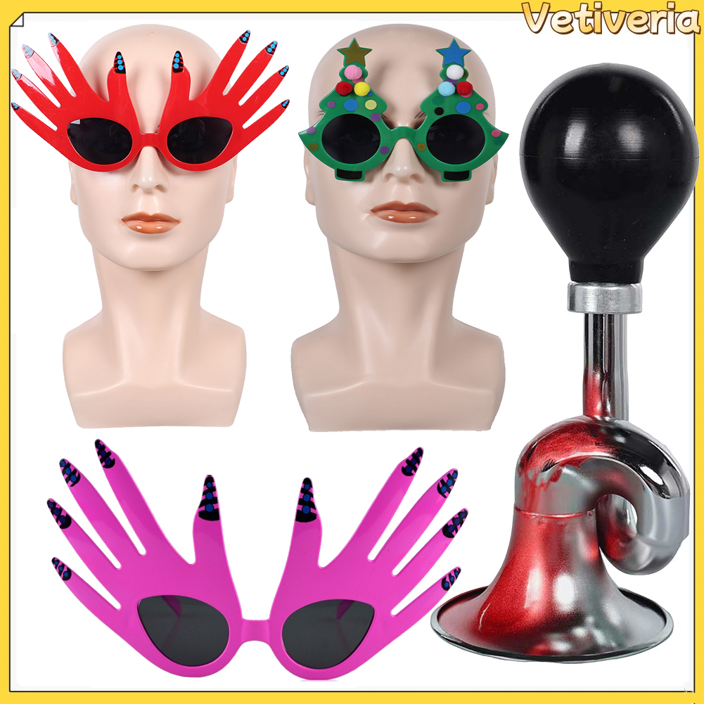 Women Accessories For Hand - 映画テリファイヤー手の形の眼鏡マスクアートピエロハロウィンパーティーコスプレ小道具眼鏡帽子大人子供アクセサリー