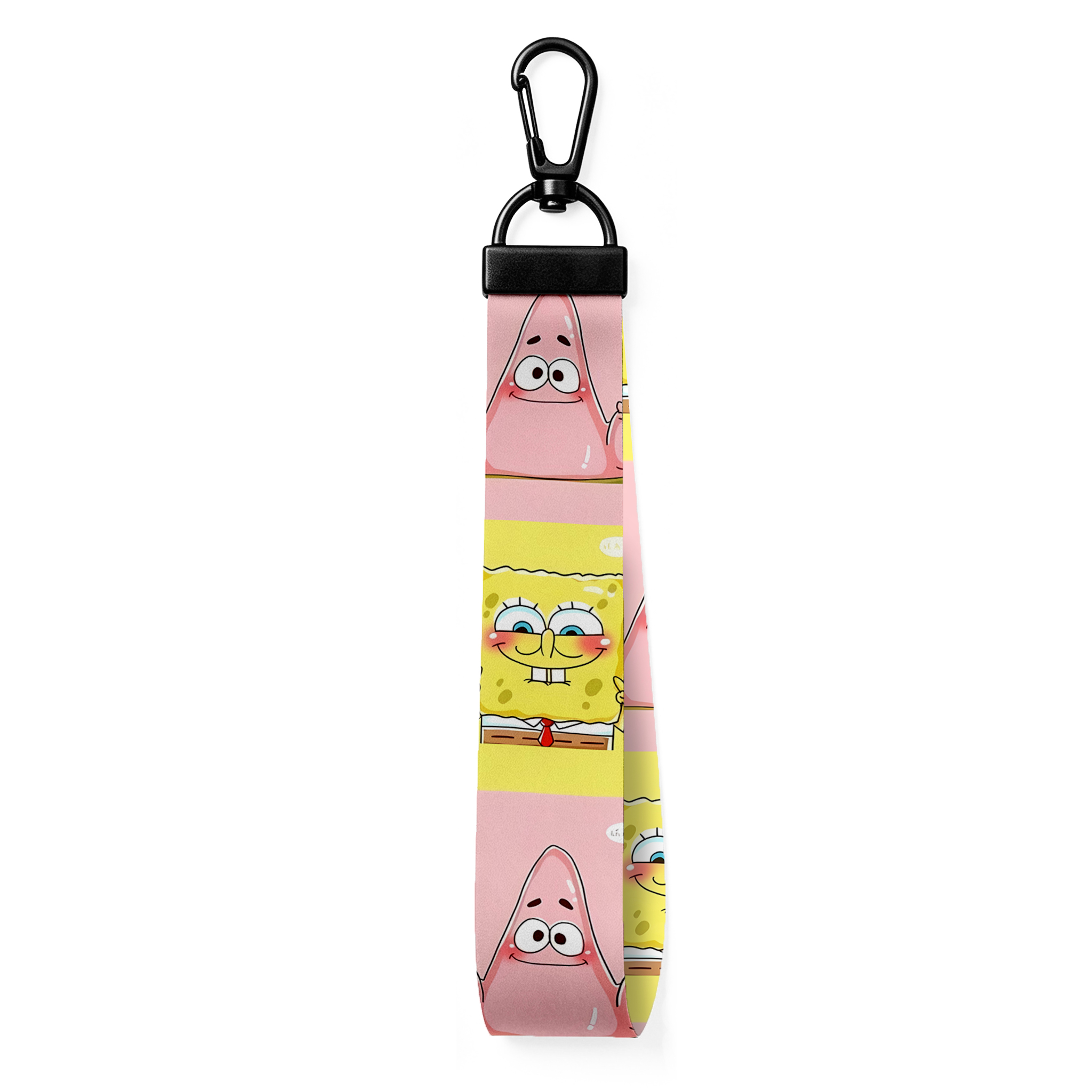 スポンジボブキーチェーン男性女性用刺繍キーかわいい漫画キーホ - Women Accessories Chain のレビューと価格