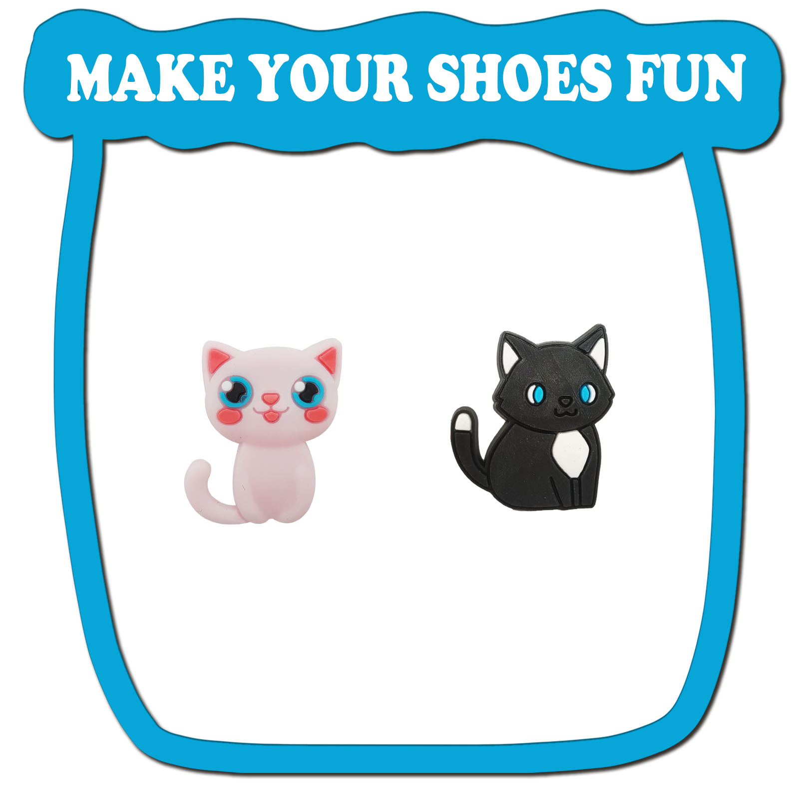 クロックス用靴チャーム 靴の装飾 8 個 かわいい猫 プレミ - Women'S Accessories For Crocs のレビューと価格