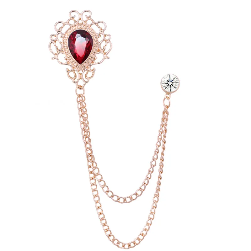 新しいヴィンテージタッセルチェーンラインストーンクリスタルラ - Women Accessories Chain のレビューと価格