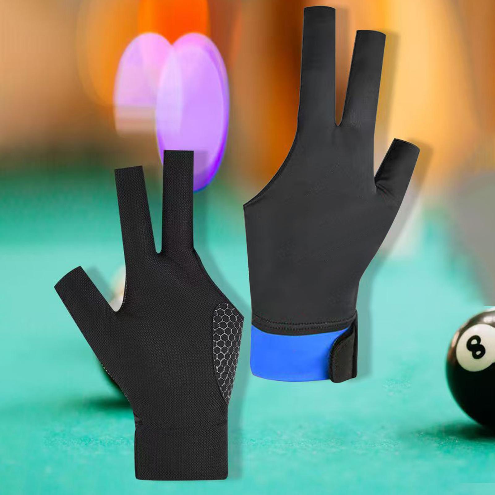 プールグローブ左手用通気性3本指ビリヤードアクセサリー軽量プ - Women Accessories For Hand のレビューと価格