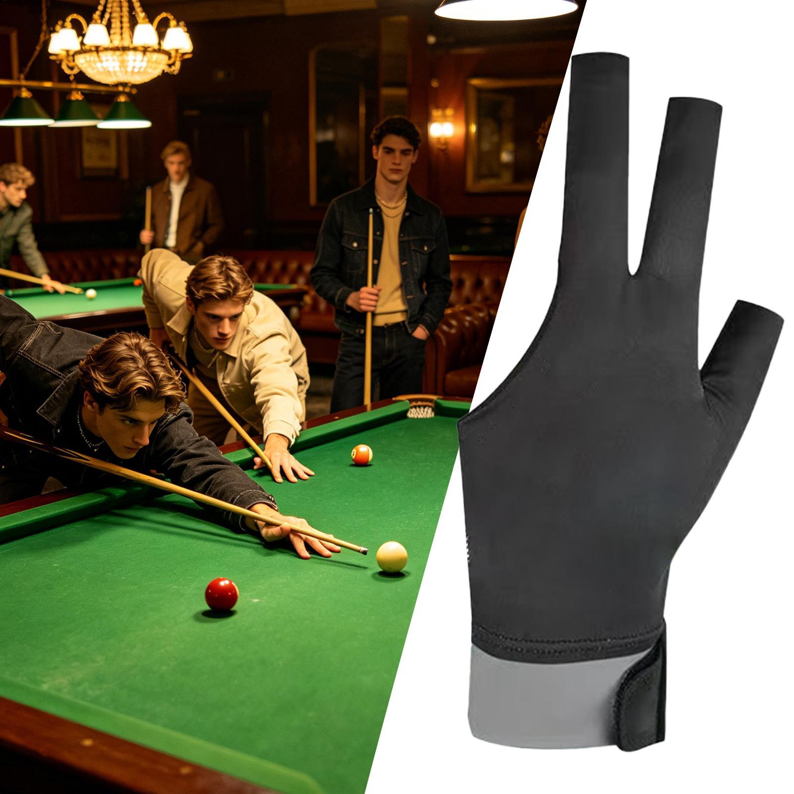 プールグローブ左手用通気性3本指ビリヤードアクセサリー軽量プ - Women Accessories For Hand のレビューと価格
