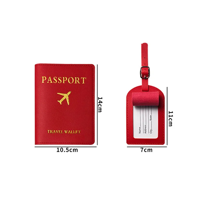 男性と女性のためのカラフルな合成皮革の荷物タグ,名前のカード - Women Accessories Name のレビューと価格