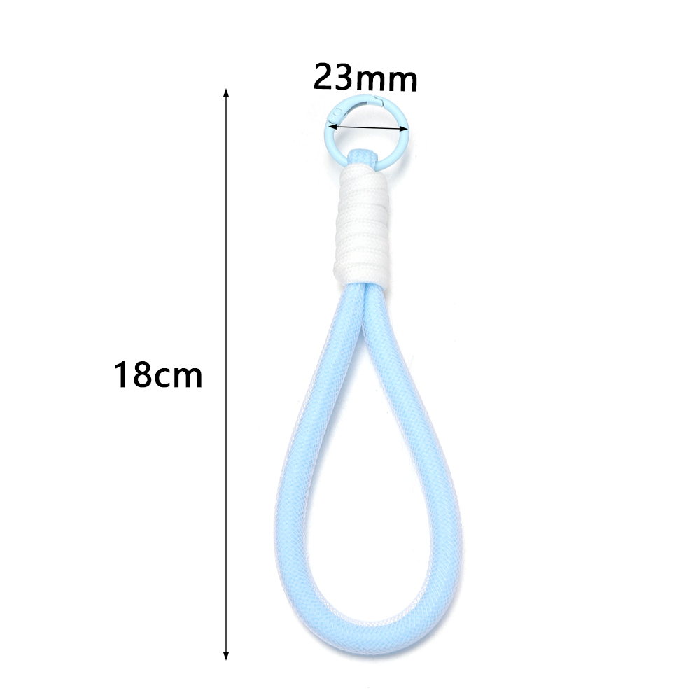 2個入り手編みキーホルダー、携帯電話用メッシュランヤード、紛 - Women Accessories For Hand のレビューと価格