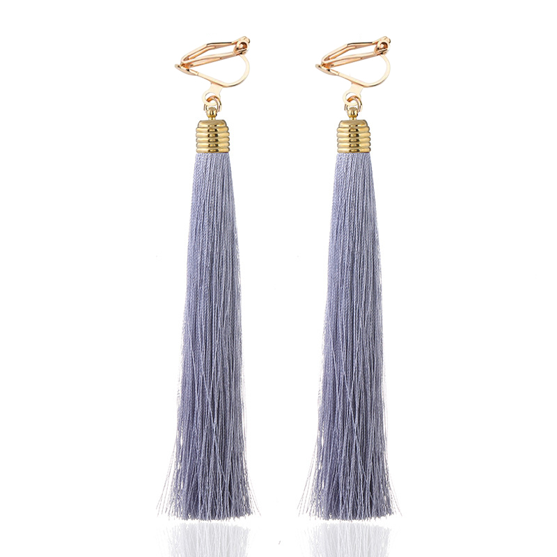 12 センチ & 5.1 ''ロングタッセルファイバークリッ - Tassel Earrings Boho のレビューと価格