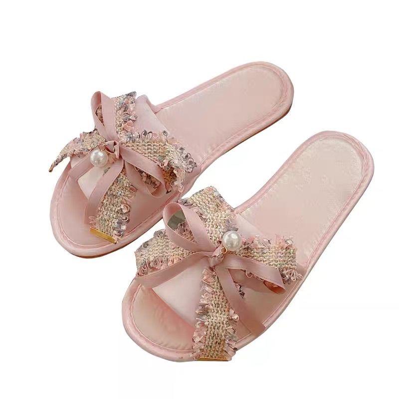 プリンセスピンクスリッパ女性ロリータデザイナー高級靴高品質ス - Women Accessories Trending のレビューと価格