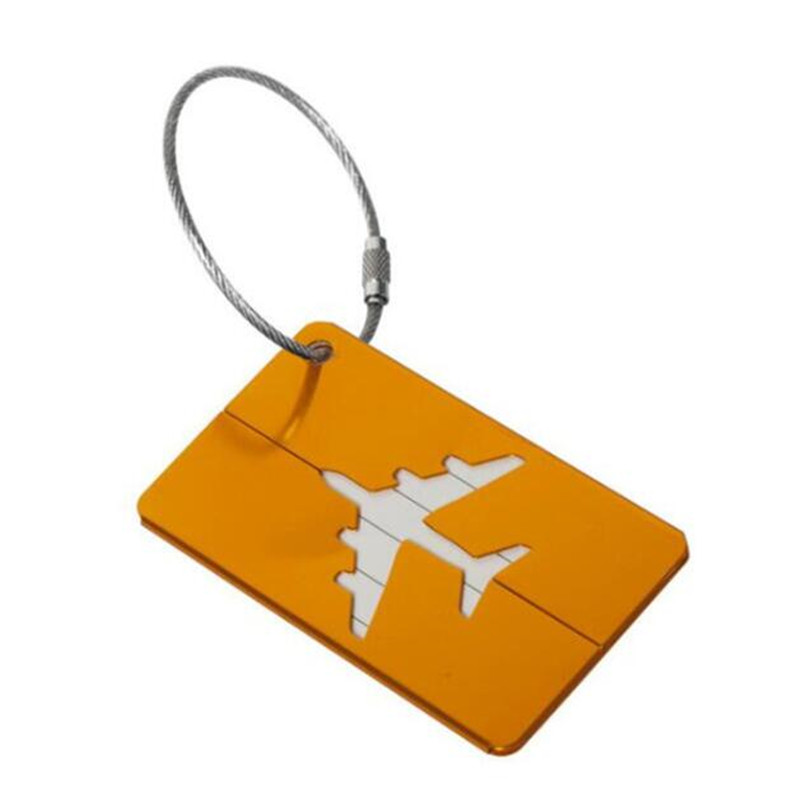 新しいファッション荷物タグアルミ合金女性男性旅行荷物スーツケ - Women Accessories Name のレビューと価格