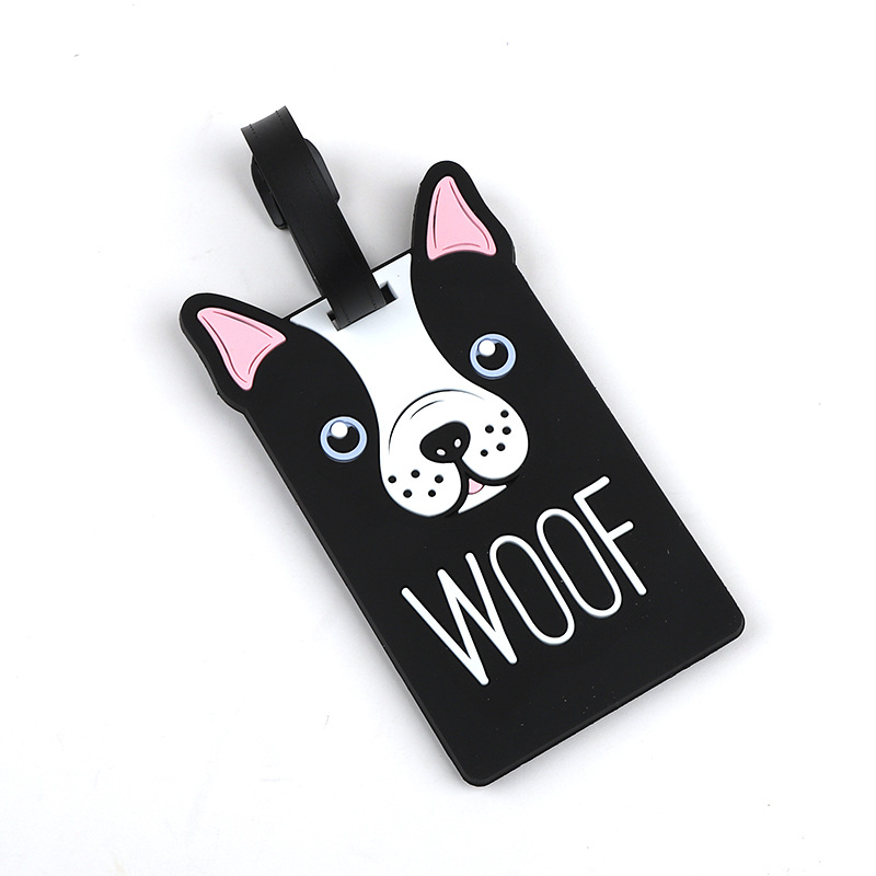 1pc 漫画動物 PVC 荷物タグ女性男性ホリデートラベルア - Women Accessories Name のレビューと価格