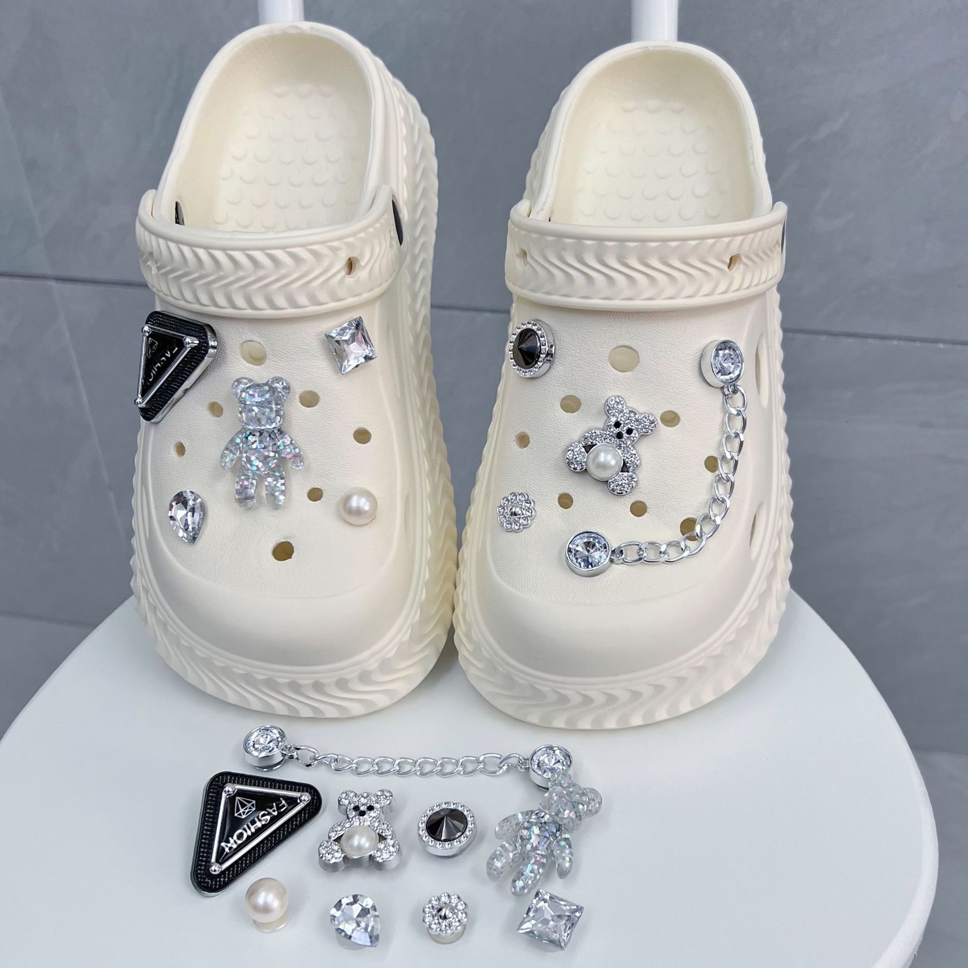 フィットクロックス装飾アクセサリーダイヤモンドチェーン DI - Women'S Accessories For Crocs のレビューと価格
