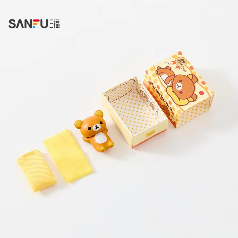 Sanfu 本物のリラックマキャンディボックスミニブラインド - Women Accessories Gift Box のレビューと価格