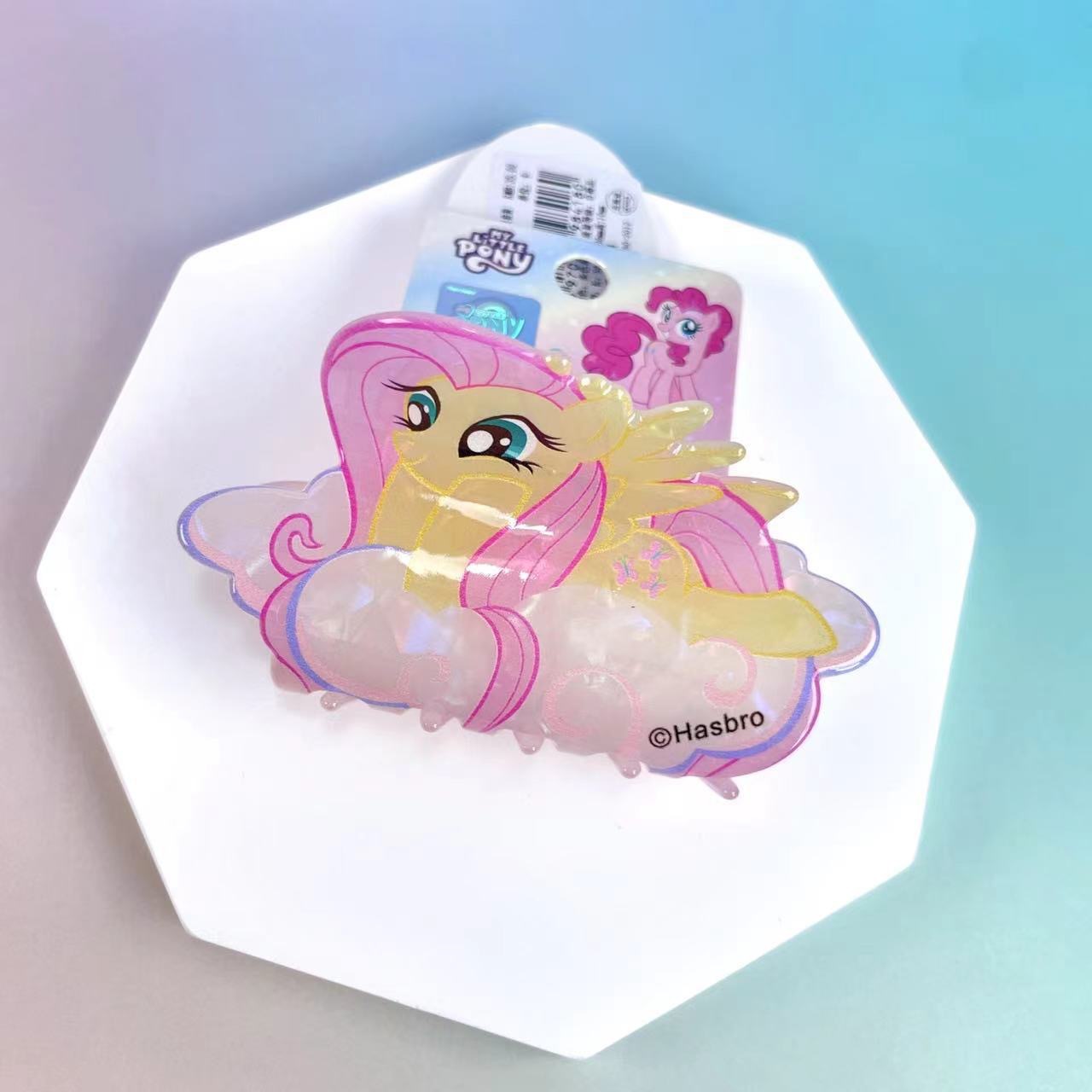 ハスブロマイリトルポニーシャークヘア爪クリップかわいい漫画ポ - Accessories Woman のレビューと価格