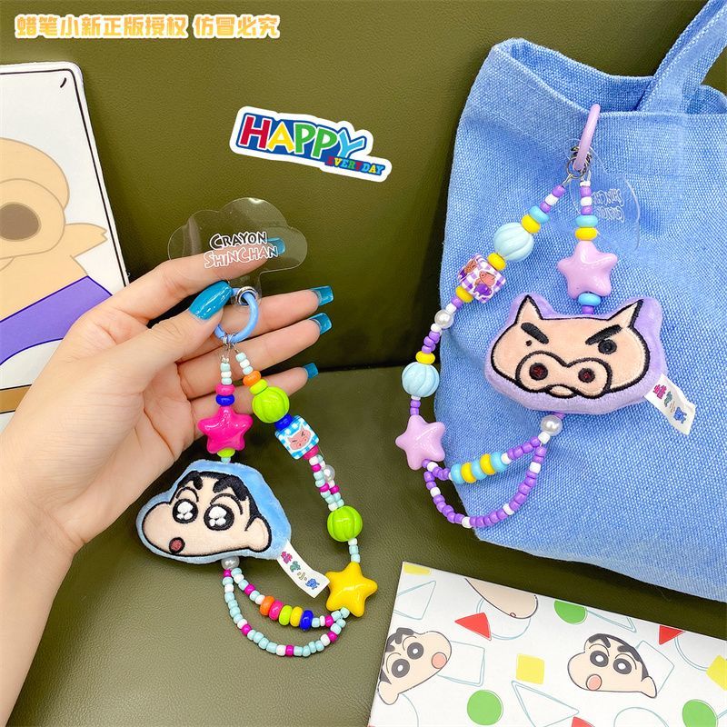 本物のオリジナルクレヨンしんちゃんキーホルダーアニメキーホル - Women Accessories Chain のレビューと価格