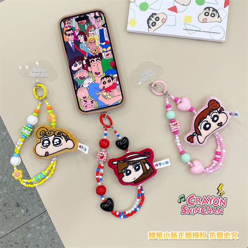 本物のオリジナルクレヨンしんちゃんキーホルダーアニメキーホル - Women Accessories Chain のレビューと価格