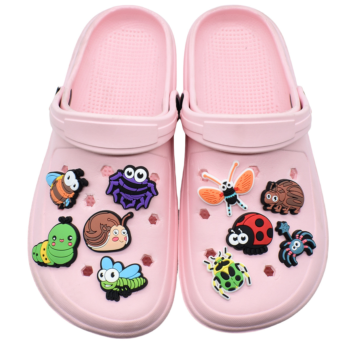 かわいい昆虫靴チャームクロックスピンアクセサリーチャーム装飾 - Women'S Accessories For Crocs のレビューと価格