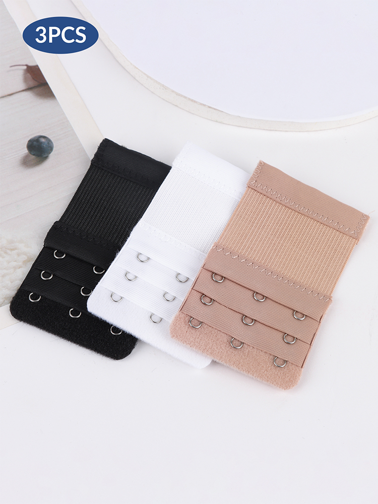 3 個の 3 フックブラストラップエクステンダー、快適な調節 - Women Accessories Pk のレビューと価格